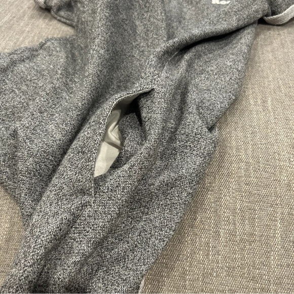 Roots Canada Womens small Light Heather Gray terry cloth Sweatshirt Dress - Picture 4 of 5